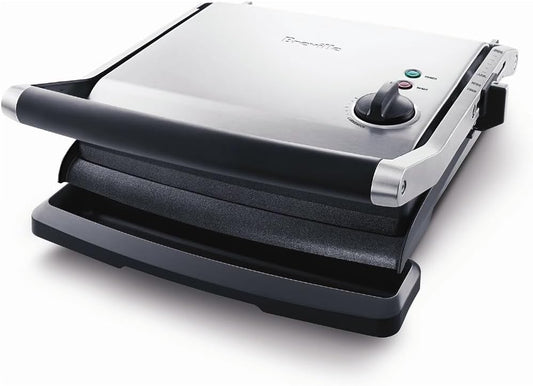 Breville the Panini Grill, Sandwich Maker, Panini Press, BREBGR200XL, Brushed Stainless Steel