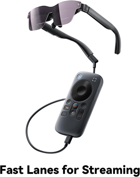RayNeo Pocket TV - Certified Portable GTV Device, (Not for Netflix) Companion AR/XR Glasses Air 3s/Air 2s/Air 2, WiFi-Enabled Portable Smart TV, with Mutiple TV/Movie Series - PuriLite