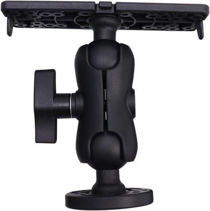 BESPORTBLE Fish Finder Mount Fish Finder Bracket Fish Finder Holder Fish Finder Rack for Boat Canoe Kayak Fishing Accessories (Black)