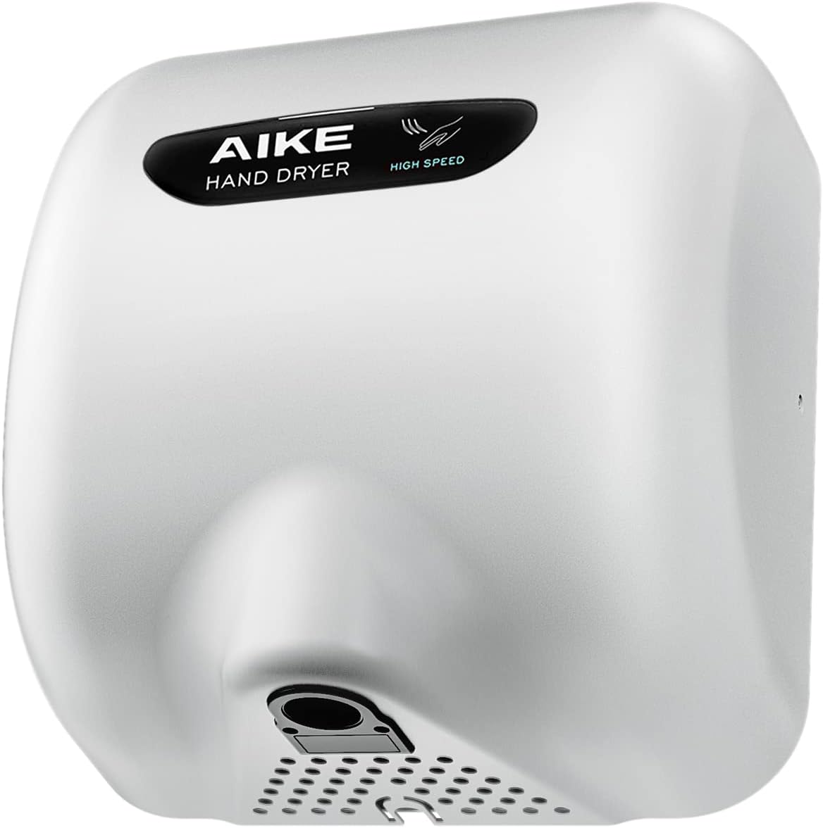 AIKE Surface Mounted High Speed Commercial Hand Dryer CUL Approved 120V 1500W, Brushed Stainless Steel Finish Model AK2800B