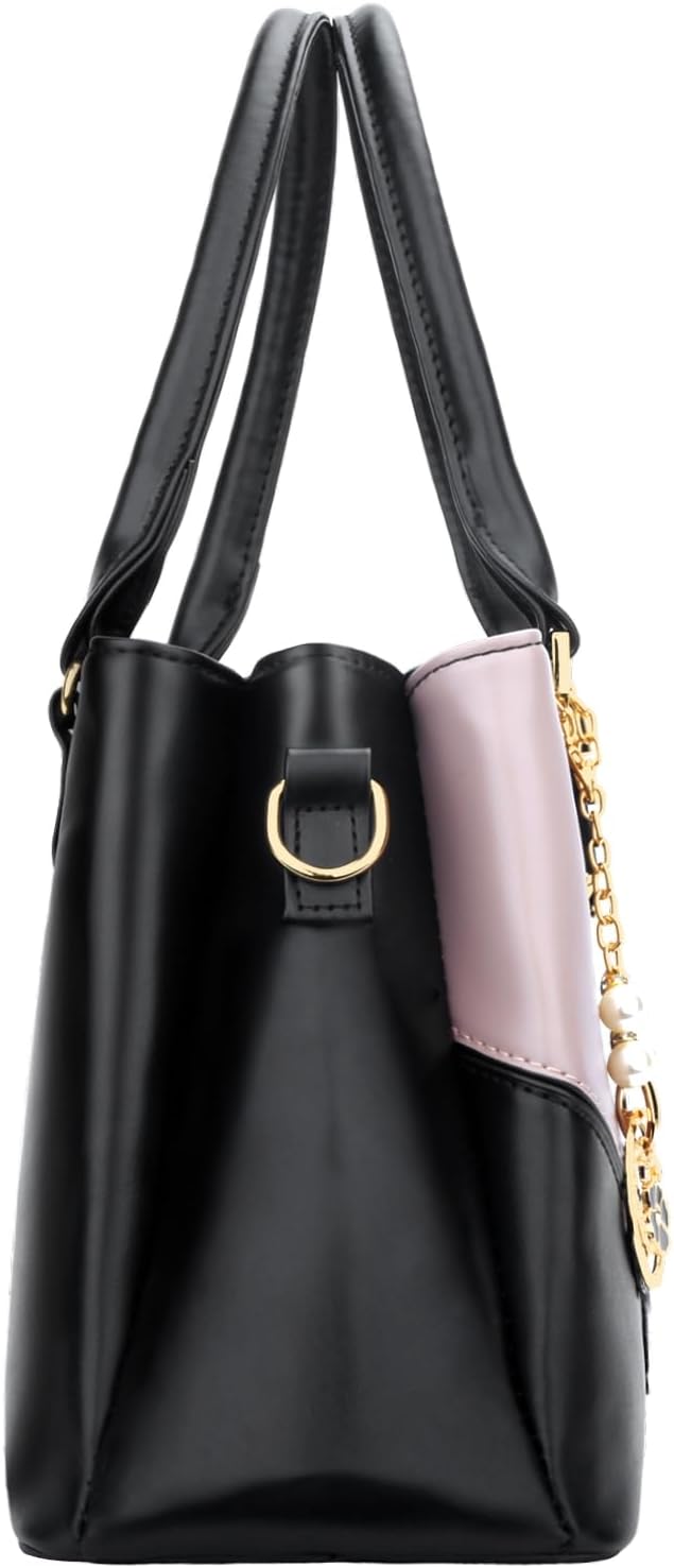 KKXIU Trendy Tote Bag for Women Lightweight Oxford Big Capacity Shoulder Purses and Handbags