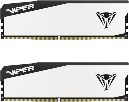 Patriot Viper Elite 5 DDR5 RAM 64GB (2X32GB) 6000MT/s CL30 1.35v UDIMM Desktop Gaming Memory Kit Compatible with Intel XMP/AMD Expo - VEB564G6030KW