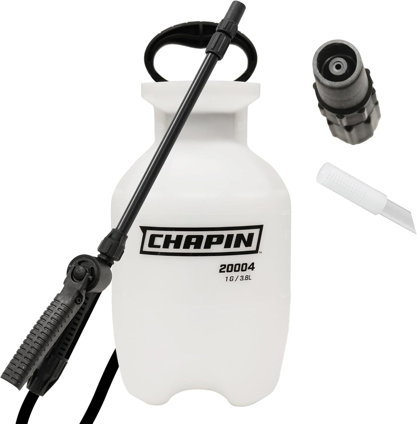 Chapin 1-Gallon Garden Pump Sprayer – Handheld Pressure Sprayer with Anti-Clog Filter and Adjustable Nozzle