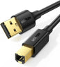 UGREEN Printer Cable USB 2.0 A Male to B Male Cord USB A to B Cable High Speed Scanner Cord Compatible with Brother, HP, Canon, Lexmark, Dell, Epson, Xerox, Piano, DAC and More, 1.5 Meters