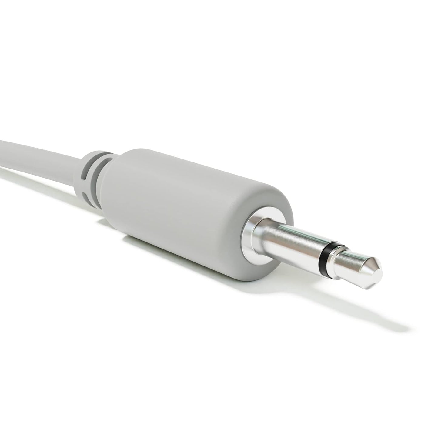 ExcelValley - Mono Modular Patch Cables TS 3.5mm 1/8 inch Eurorack Synthesizer [10-Pack | 20 cm - 7.87"]
