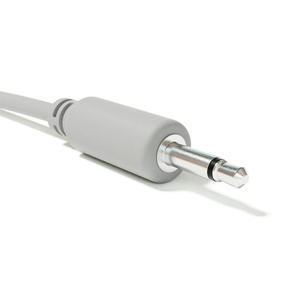ExcelValley - Mono Modular Patch Cables TS 3.5mm 1/8 inch Eurorack Synthesizer [10-Pack | 20 cm - 7.87"]