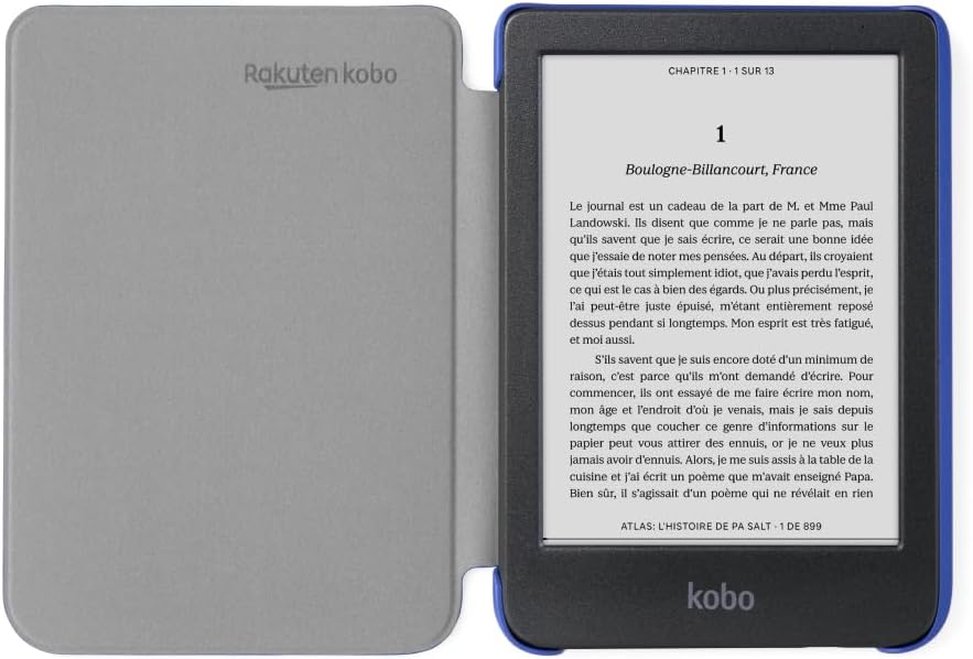 Kobo Clara Colour/BW SleepCover Case | Butter Yellow | Sleep/Wake Technology | Built-in 2-Way Stand | Vegan Leather | Compatible with 6” Kobo Clara Colour/BW eReader