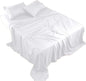 100% Egyptian Cotton Queen Sheet Set – 4-Piece, 800 Thread Count, White – Luxury Hotel Quality Bedding, Fits 14” Deep Mattress, Oeko-TEX Certified - Ultra Soft & Breathable (Queen Size)