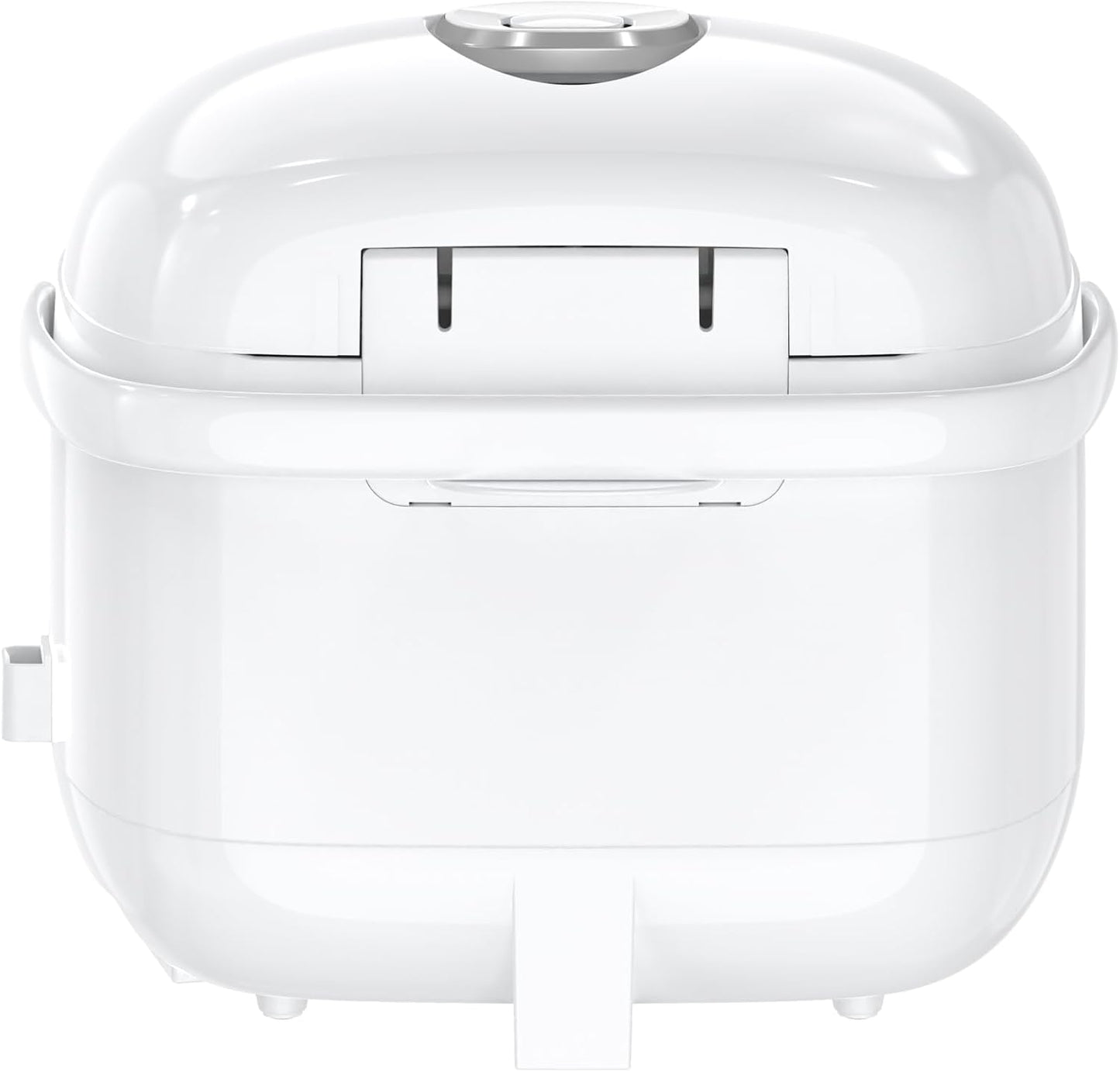 Panasonic SRZC123L Rice Cooker, 6-Cup Uncooked/12-Cup Cooked, Fuzzy Logic Microcomputer, Thick Non-Stick Aluminum Pan, Detachable Inner Lid, 10 Programs, Auto Keep Warm, Keep Warm, White