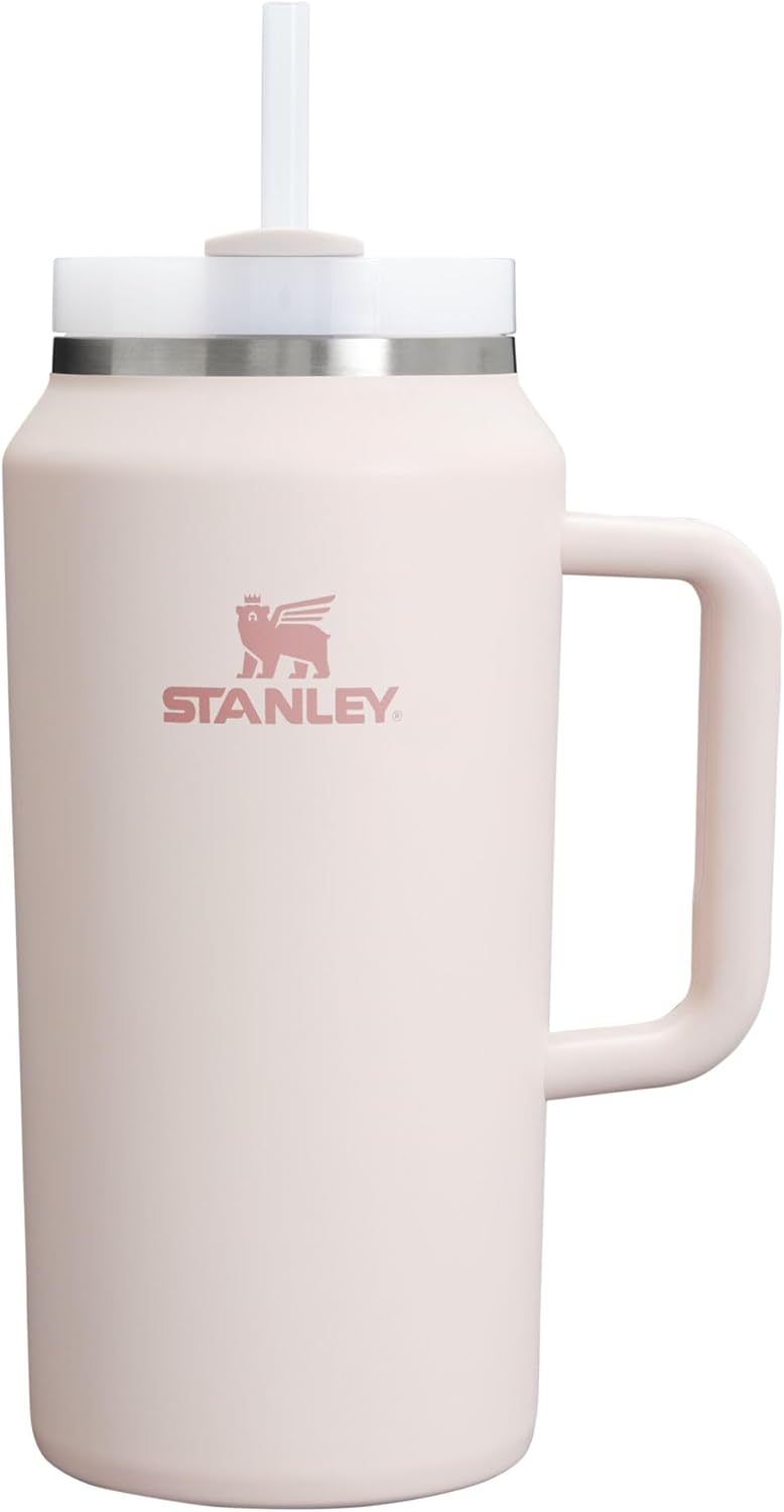 Stanley Quencher H2.0 Tumbler with Handle and Straw 30 oz | Flowstate 3-Position Lid | Cup Holder Compatible for Travel | Insulated Stainless Steel Cup | BPA-Free | Exclusive Lupine