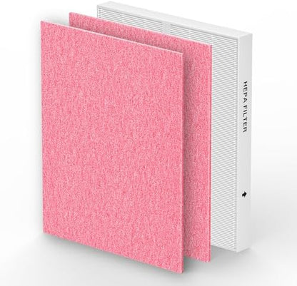 AP-1512HH Air Purifier Replacement Filter Set for Coway Airmega AP-1512HH and and Airmega 200M air Purifier, 2 HEPA and 6 Carbon Filters Compared to Part #3304899