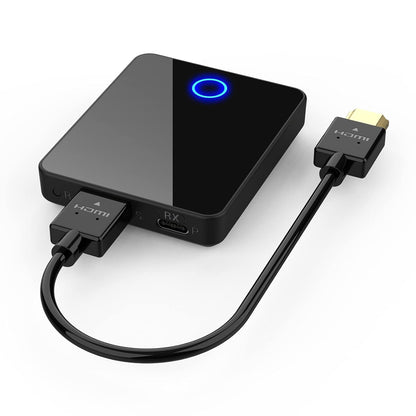 Wireless HDMI Transmitter and Receiver,Binken Wireless HDMI Extender Support 1080P@60 Hz, Support 2.4/5GHz for Streaming Video Audio from Laptop, PC, Camera,STB to HDTV Projector Model 810