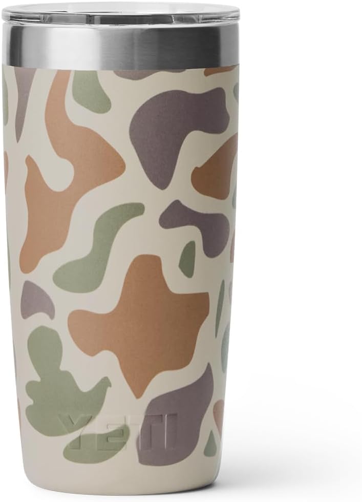 YETI Rambler 10 oz Tumbler, Stainless Steel, Vacuum Insulated with MagSlider Lid, White