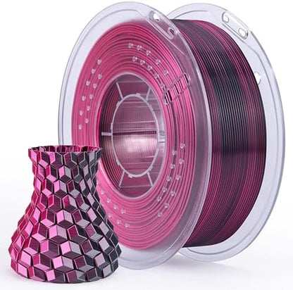 ELEGOO PLA Filament 1.75mm Black 1KG,3D Printer Filament Dimensional Accuracy +/- 0.02mm,1kg Cardboard Spool(2.2lbs) 3D Printing Filament Fits for Most FDM 3D Printers
