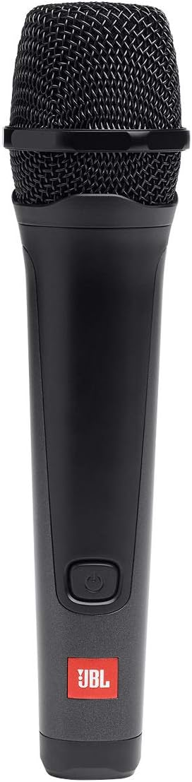 JBL PBM100 Wired Microphone - Wired Dynamic Vocal Mic with Cable - Plug the JBL PBM100 Dynamic Vocal mic into Party Box for a Sing Along or Your Next Karaoke Party - Black