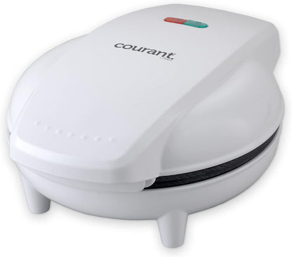 Courant White Personal Griddle/Pizza Maker 7" 1pc