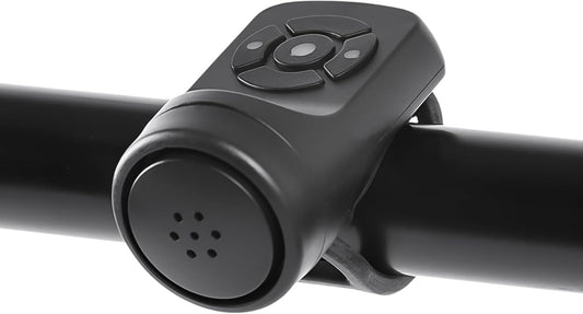 Universal Bicycle Bell with USB Rechargeable Horn and Alarm