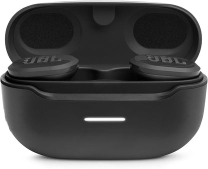 JBL Endurance Race Waterproof True Wireless Active Sport Earbuds, with Microphone, 30H Battery Life, Comfortable, dustproof, Android and Apple iOS Compatible (Black)
