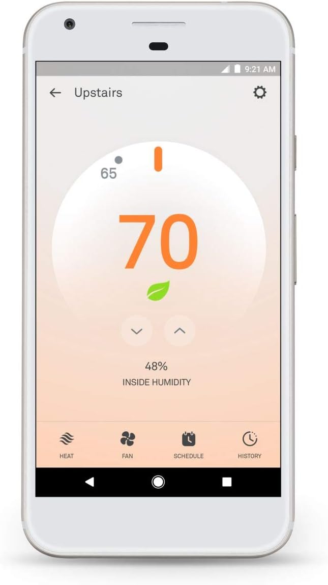 Monoprice Nest T3008US Learning 3Rd Generation Thermostat (Professional Version)