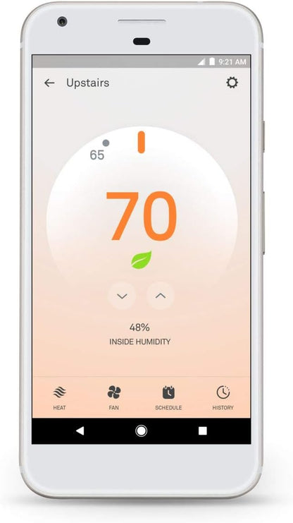 Monoprice Nest T3008US Learning 3Rd Generation Thermostat (Professional Version)