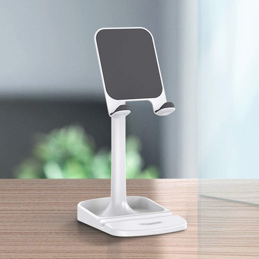 Universal Phone Holder Stand - Adjustable Tablet & Cell Phone Desk Support, Portable Mobile Holder for Home & Office Use - One Color