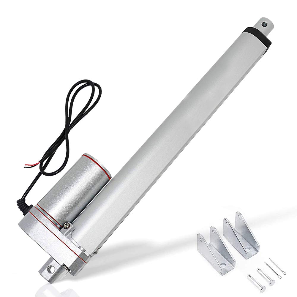 ECO-WORTHY Heavy Duty 330lbs Solar Tracker Linear Actuator Multi-Function (12V, 14")