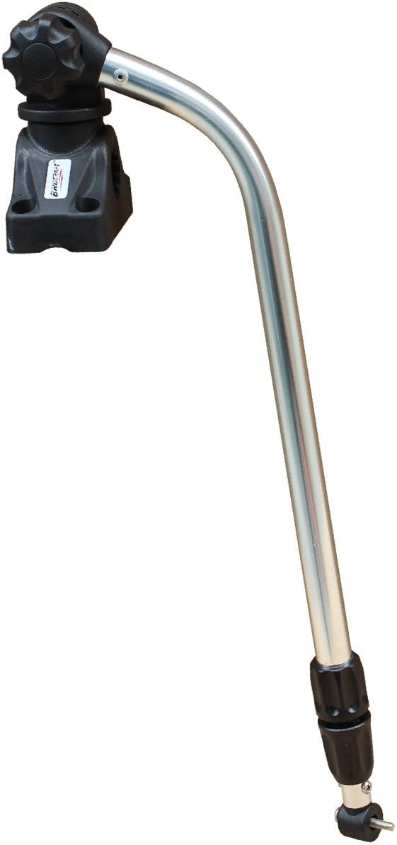 Brocraft Transducer Mounting Arm with Mount/Kayak Fish Finder Transducer Mounting