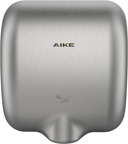 AIKE Surface Mounted High Speed Commercial Hand Dryer CUL Approved 120V 1500W, Brushed Stainless Steel Finish Model AK2800B