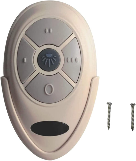 35T1 Ceiling Fan Remote Control Replacement for Harbor Breeze, Allen Roth | Works for Kichler, Hampton Bay FAN35T FAN53T FAN11T 2AAZPFAN53T L3HFAN11T L3HFAN11T2 FANHD, 3-Speed, Light Dimmer, Learn Key