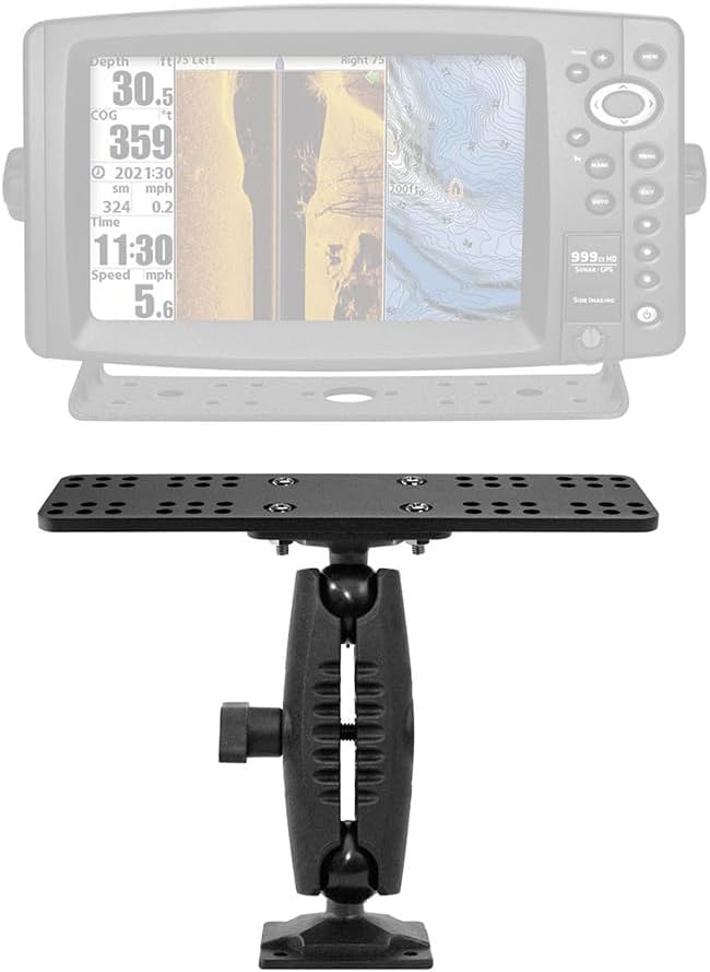 ARKON Mounts Universal Marine Electronic Fishfinder Mount