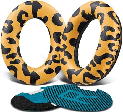 SoloWIT Earpads Cushions for Bose Headphones, Replacement Ear Pads for Bose QuietComfort 15 QC15 QC25 QC2 QC35/Ae2 Ae2i Ae2w/SoundTrue & SoundLink Around-Ear Series - QC25 PL Black&Blue