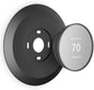 Wall Plate Made for The Nest Thermostat 2020 | Google Nest Thermostat Trim Kit Accessory | Easy Installation | Black