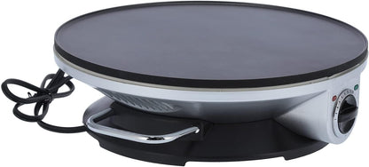Eacam 1000W Electric Crepe Maker 13 Inch Non Stick Pancake Hine with Spreader Spatula Adjustable Temp Control for Kitchen Baking