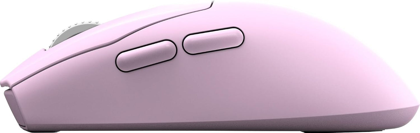 msi Forge GM340 W Violet Gaming Mouse, 12800 DPI, 50M+ Clicks Micro Switch, Optical Sensor, Ergonomic Ambitextrous Hand Design, RGB Light