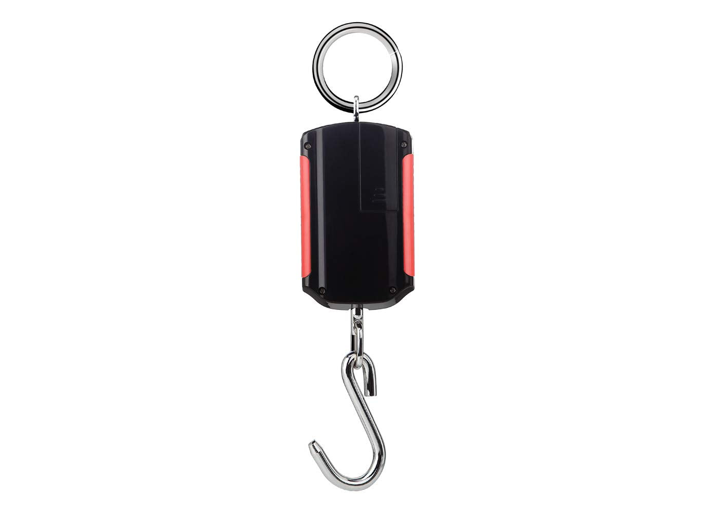 Klau Portable Mini Crane Scale 200 kg / 400 lb Heavy Duty Digital Scales LCD Display with Backlight for Home Farm Market Fishing Hunting Black and Red