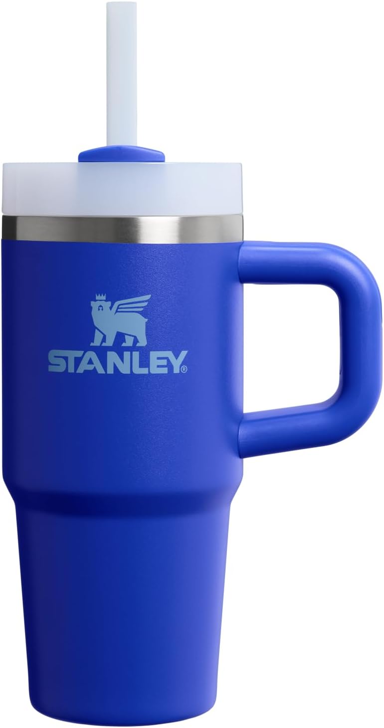 Stanley Quencher H2.0 Tumbler with Handle and Straw 30 oz | Flowstate 3-Position Lid | Cup Holder Compatible for Travel | Insulated Stainless Steel Cup | BPA-Free | Exclusive Lupine
