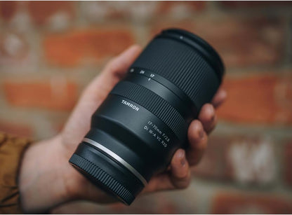 Tamron 17-70mm f/2.8 Di III-A VC RXD Lens for Sony E APS-C Mirrorless Cameras (6 Year Limited Canadian Warranty for New Lenses Only)