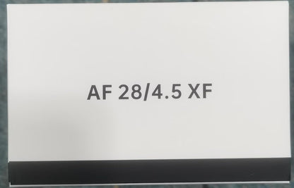 VILTROX 28mm F4.5 XF Pancake APS-C for Fuji XF, Auto Focus Wide Angle Prime Lens for Fujifilm Fuji X-Mount X-Pro2 X-Pro3 X-S10 X-T20 X-T30 XT30II X-T200 X-H2 X-H2S X-T5 X-S20 X-T50 X-M5 X-E2S