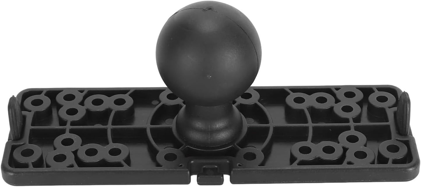 Universal Fish Finder Mount Plate for Garmin,- Durable Nylon and Silicone - High Stability - Compatible with GPSMAP, Striker Plus, ECHOMAP, HDS Carbon, Hook Reveal,