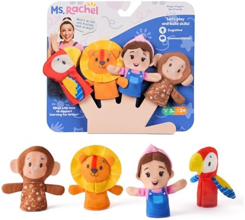 Ms. Rachel Official Speak & Sing Doll, 16” Tall Interactive Toy with 4 Songs & 16+ Phrases, Toddler Toys for Girls & Boys Ages 6 Months to 3+ Years