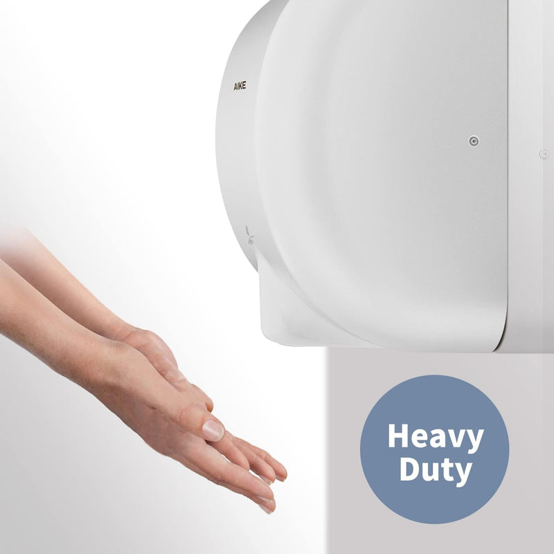 AIKE Surface Mounted High Speed Commercial Hand Dryer CUL Approved 120V 1500W, Brushed Stainless Steel Finish Model AK2800B