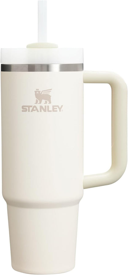 Stanley Quencher H2.0 Tumbler with Handle and Straw 30 oz | Flowstate 3-Position Lid | Cup Holder Compatible for Travel | Insulated Stainless Steel Cup | BPA-Free | Exclusive Lupine