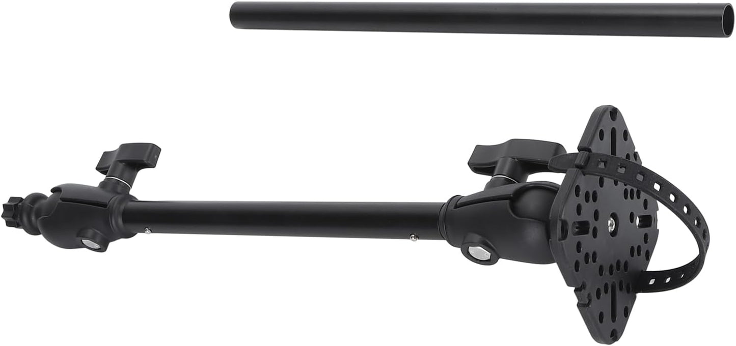 Universal Fish Finder Mounting Bracket, Dual 360 Degree Swivel Ball Mount Stand for Garmin,