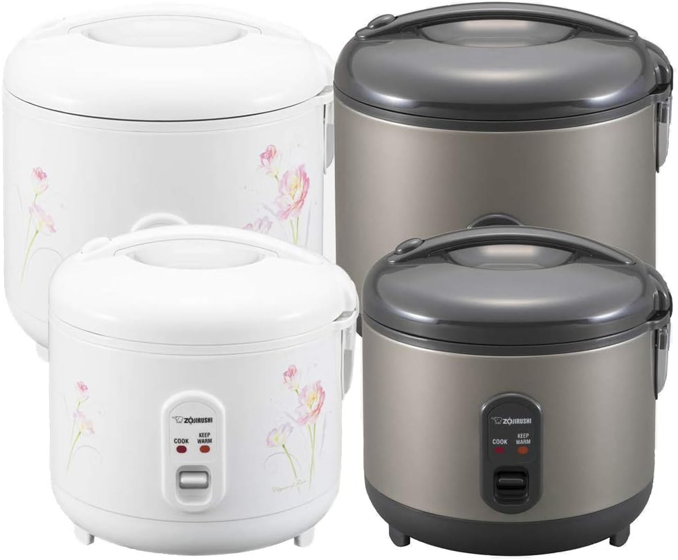 ZOJI Zojirushi NS-RPC10FJ Rice Cooker and Warmer, 1.0-liter, Tulip