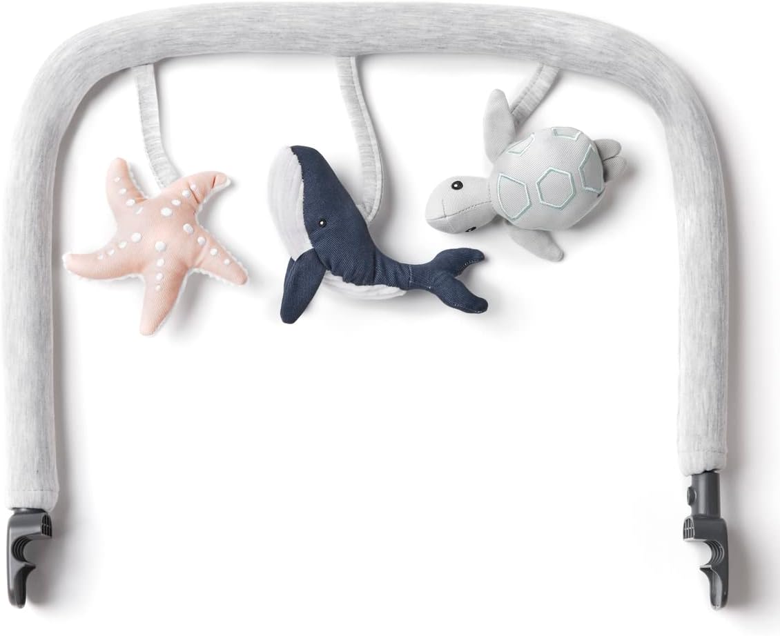 Ergobaby Infant Bouncer Toy Bar Accessory | Ocean-Themed Interactive Baby Toy