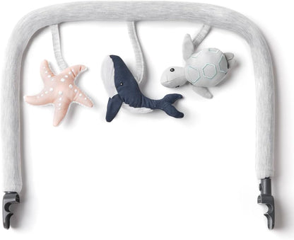 Ergobaby Infant Bouncer Toy Bar Accessory | Ocean-Themed Interactive Baby Toy