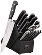 J.A. HENCKELS Classis Precision Forged 18 Piece - Knife Block Set Black 17051-018