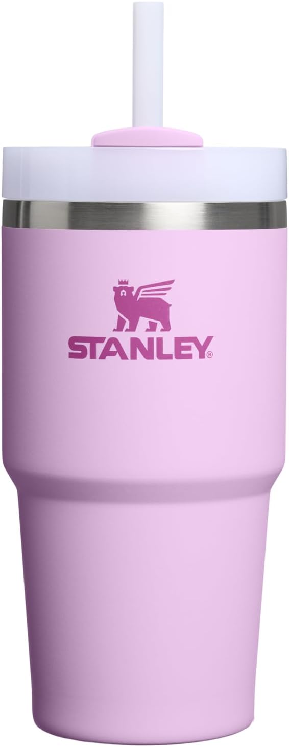 Stanley Quencher H2.0 Tumbler with Handle and Straw 30 oz | Flowstate 3-Position Lid | Cup Holder Compatible for Travel | Insulated Stainless Steel Cup | BPA-Free | Exclusive Lupine