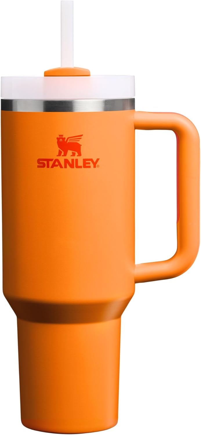 Stanley Quencher H2.0 Tumbler with Handle and Straw 30 oz | Flowstate 3-Position Lid | Cup Holder Compatible for Travel | Insulated Stainless Steel Cup | BPA-Free | Exclusive Lupine