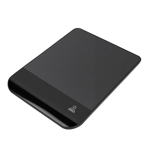 RIZGHWOY Kitchen Scale 5kg Digital Food Scale with 1g Precision for | Battery Powered, Compact Design, Supports G/kg/lb/oz Units, Portable for Daily Cooking and Ingredient Portioning